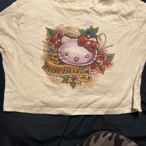 Hello Kitty Festive Cream Kids Tee